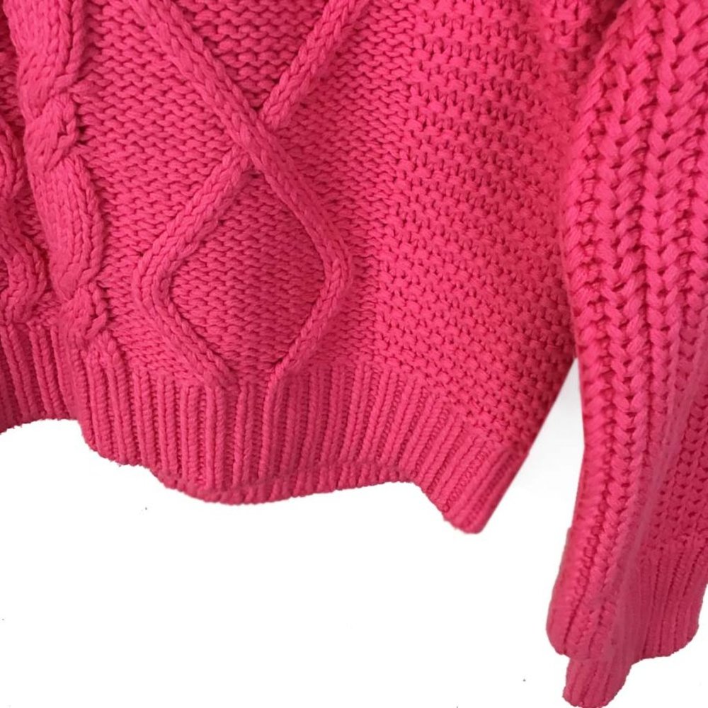 Free People Dream Mixed-Knit Hibiscus Highlight Sweater - Picture 7 of 16